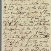 Jane Porter to unidentified recipient, autograph letter (copy)