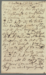 Jane Porter to unidentified recipient, autograph letter (copy)