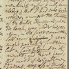 Jane Porter to unidentified recipient, autograph letter (copy)