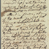 Jane Porter to unidentified recipient, autograph letter (copy)
