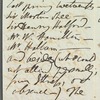Jane Porter to unidentified recipient, autograph letter (copy)