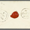 John Brodribb Bergne to Jane Porter, autograph letter signed