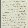 J. Wright to Jane Porter, autograph letter signed