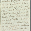 J. Wright to Jane Porter, autograph letter signed