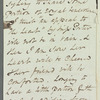J. Wright to Jane Porter, autograph letter signed