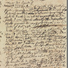 Jane Porter to John Shephard, autograph letter (copy)