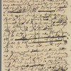 Jane Porter to John Shephard, autograph letter (copy)