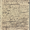 Jane Porter to John Shephard, autograph letter (copy)