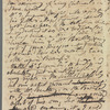 Jane Porter to John Shephard, autograph letter (copy)