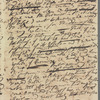 Jane Porter to John Shephard, autograph letter (copy)