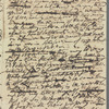 Jane Porter to John Shephard, autograph letter (copy)