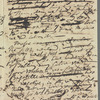 Jane Porter to John Shephard, autograph letter (copy)