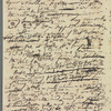 Jane Porter to [Unidentified] Esq., autograph letter signed (copy)