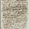 Jane Porter to Mr. [Mor---?], autograph letter signed (copy)
