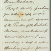 Sir Robert Harry Inglis to Jane Porter, autograph letter signed