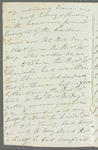 Jos. P. Warton to William Ogilvie Porter, autograph letter signed