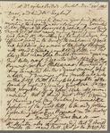 Jane Porter to John Shephard, autograph letter (copy)