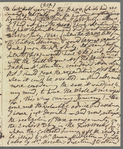 Jane Porter to John Shephard, autograph letter (copy)