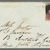 Unidentified sender to Jane Porter, autograph letter signed