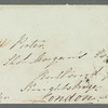 M. Hughes to Jane Porter, autograph letter signed