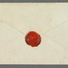 Sir Richard Westmacott to Jane Porter, autograph letter signed