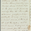 Sir Richard Westmacott to Jane Porter, autograph letter signed
