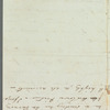 Sir Richard Westmacott to Jane Porter, autograph letter signed