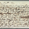 Jane Porter to unidentified recipient, autograph letter (copy)