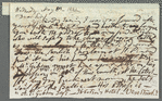 Jane Porter to unidentified recipient, autograph letter (copy)