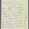 Richard William Jelf to John Sinclair, autograph letter signed