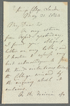 Richard William Jelf to John Sinclair, autograph letter signed