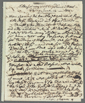 Jane Porter, autograph memo