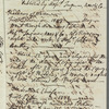 Jane Porter, autograph memo