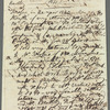 Jane Porter, autograph memo