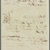 Jane Porter, autograph memo