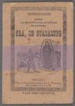 Disertacion de la Milagrosa Aparicion de Nuestra Señora de Guadalupe