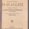 Disertacion de la Milagrosa Aparicion de Nuestra Señora de Guadalupe