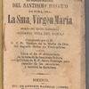 Modo de Ofrecer los Sagrados Misterios del Santisimo Rosario de Ntra. Sra. La Sma. Virgen María