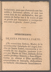 Modo de Ofrecer los Sagrados Misterios del Santisimo Rosario de Ntra. Sra. La Sma. Virgen María