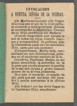 Invocación a Nuestra Señora de la Soledad