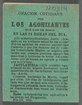 Invocación a Nuestra Señora de la Soledad