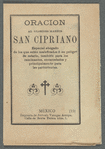 Oracion al Glorioso Martir San Cipriano