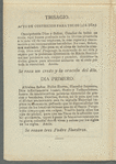 Ofrecimiento del Rosario de Animas y Trisagio
