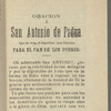 Oracion á San Antonio de Padua