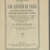 Oracion á San Antonio de Padua