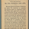 Oracion Para Dar Gracias El Dia Primero del Año