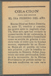 Oracion Para Dar Gracias El Dia Primero del Año
