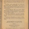 Explicacion de la Seña y demás ceremonias de Semana Santa