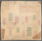 Lou Reed and John Cale Velvet Underground Demo: mailing envelope