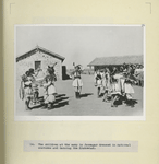 The children at the camp in Janmagar dressed in national costumes dancing the Krakowiak.